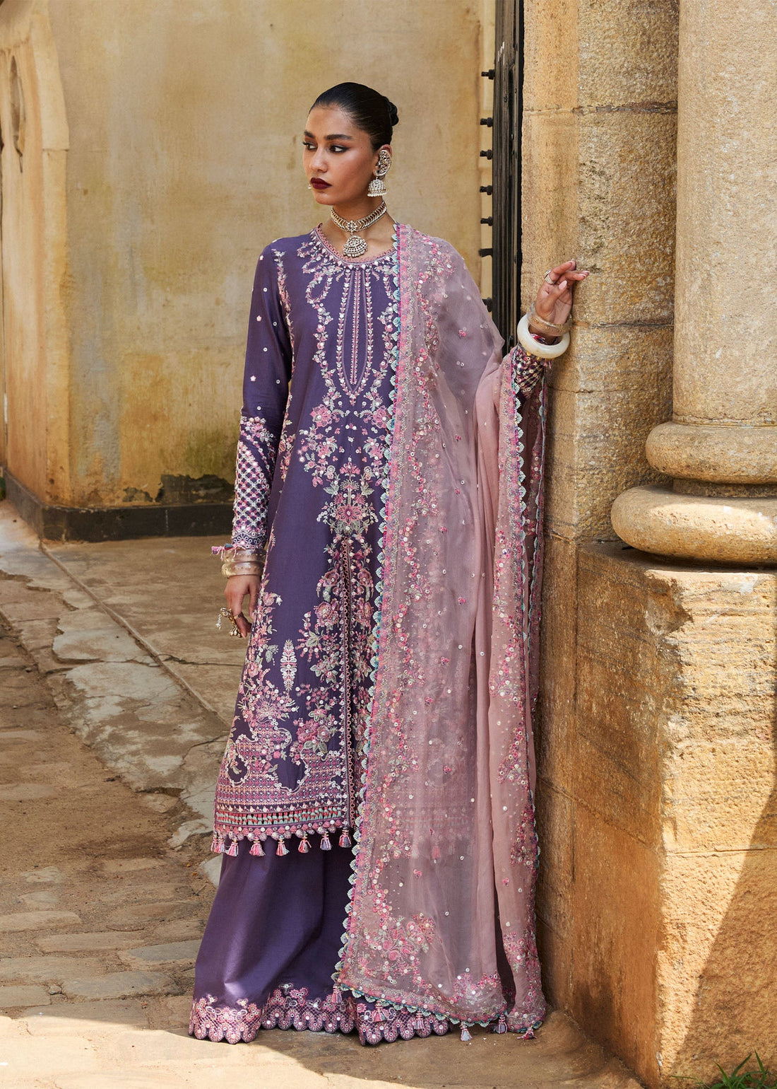Hussain Rehar | Luxury Lawn 25 | Irris -  Hussain Rehar Ladies Clothes - Original Designer Dress - House of Maryam