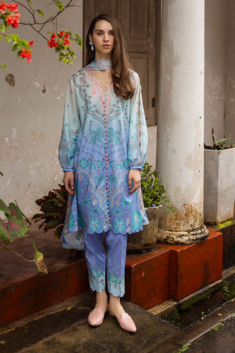 Mushq | La Dolce Hemline Prints 25 | Ameta -  Mushq Ladies Clothes - Original Designer Dress - House of Maryam