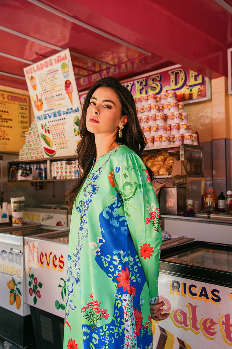 Mushq | La Dolce Hemline Prints 25 | Living Heart -  Mushq Ladies Clothes - Original Designer Dress - House of Maryam