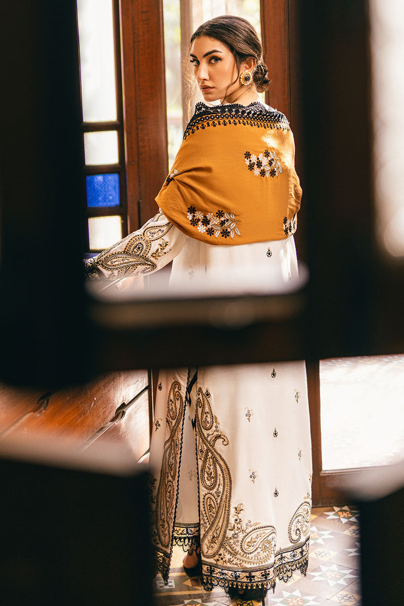 Mushq | Symphony Karandi Collection | IVORY WHISPER -  Mushq Ladies Clothes - Original Designer Dress - House of Maryam