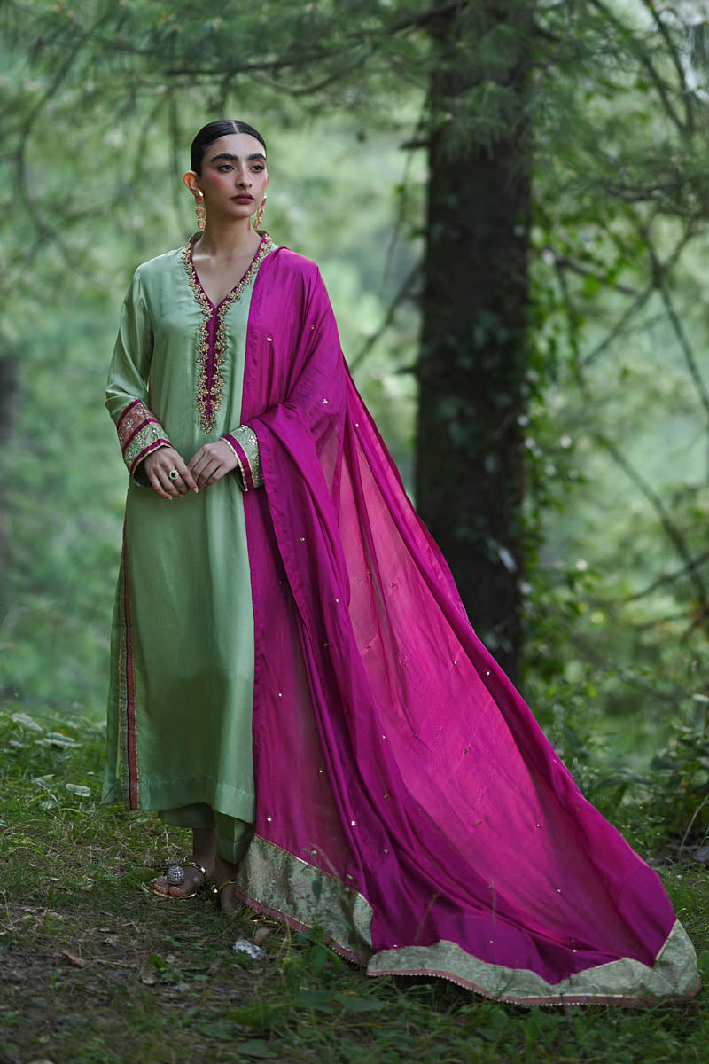 Hue Pret | Farasha Luxury Pret | Mishfa -  Hue Pret Ladies Clothes - Original Designer Dress - House of Maryam