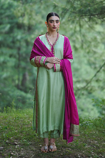 Hue Pret | Farasha Luxury Pret | Mishfa - Hue Pret Ladies Clothes - Original Designer Dress - House of Maryam