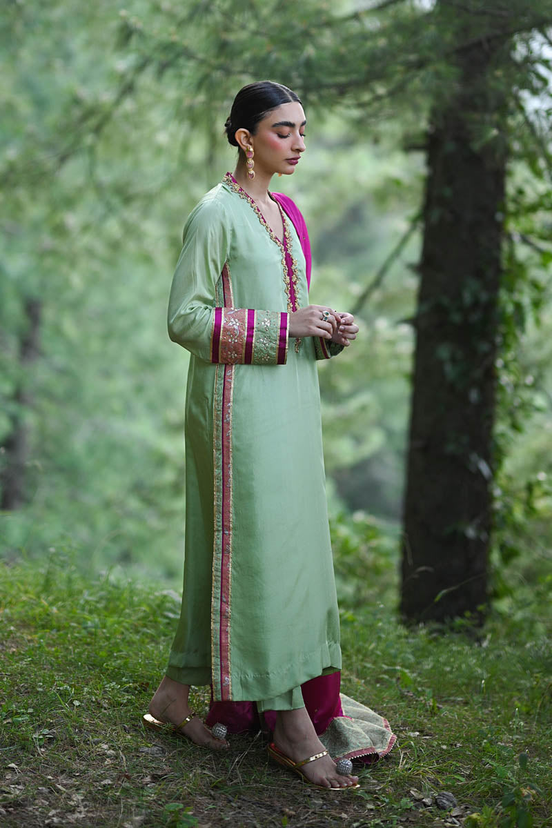 Hue Pret | Farasha Luxury Pret | Mishfa -  Hue Pret Ladies Clothes - Original Designer Dress - House of Maryam