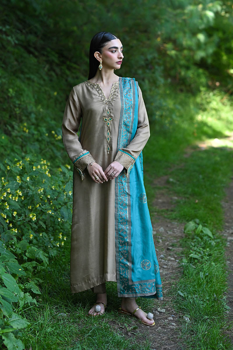 Hue Pret | Farasha Luxury Pret | Azeena -  Hue Pret Ladies Clothes - Original Designer Dress - House of Maryam