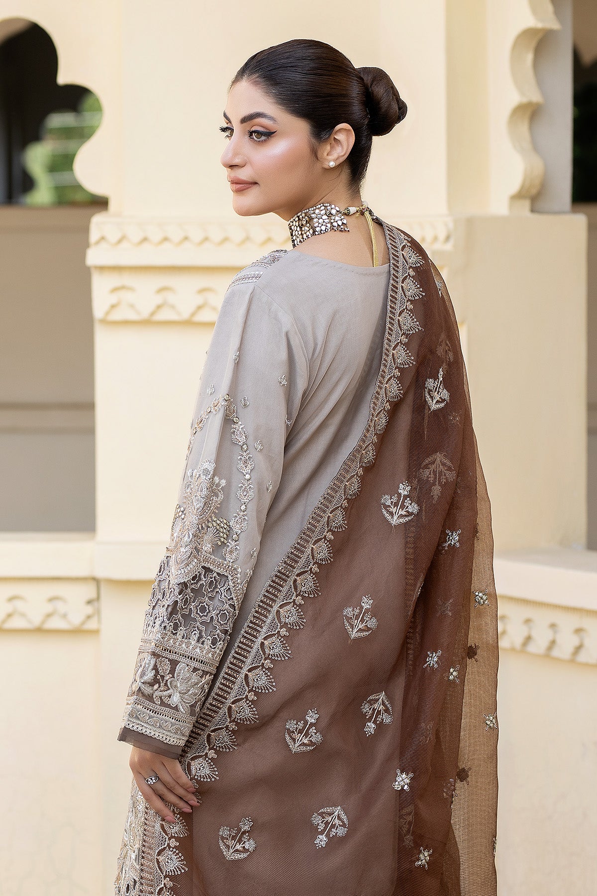 Imrozia Premium | Baad e Saba Formals | IP-52 Gulbahar -  Imrozia Premium Formal - Original Designer Dress - House of Maryam