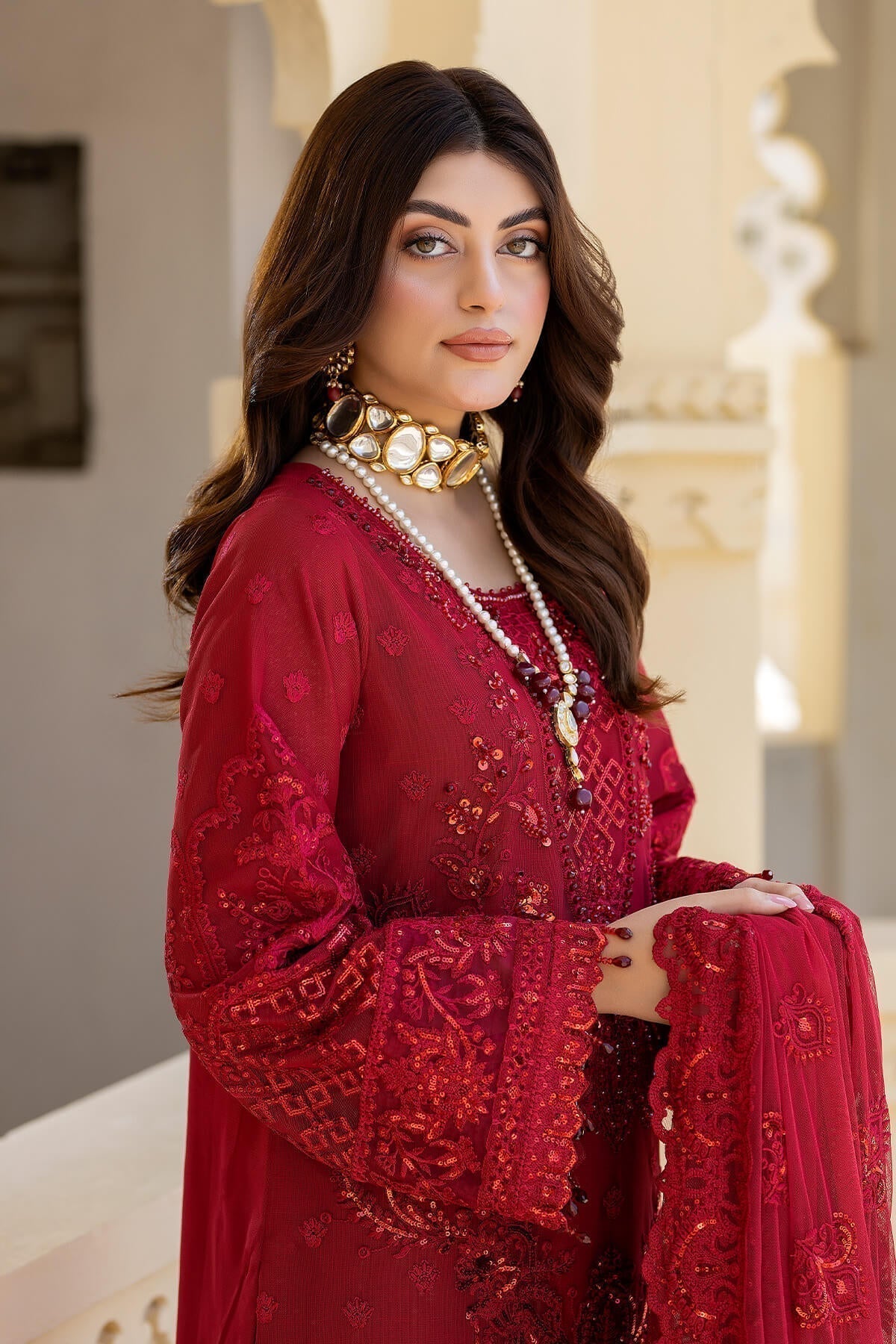 Imrozia Premium | Baad e Saba Formals | IP-56 Jalwa -  Imrozia Premium Formal - Original Designer Dress - House of Maryam