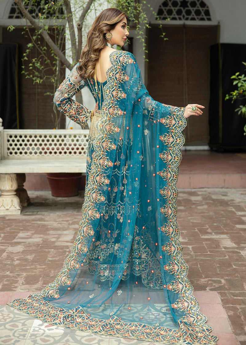 Daud Abbas | Formals Collection | Sang e Sitara -  Daud Abbas Formal - Original Designer Dress - House of Maryam