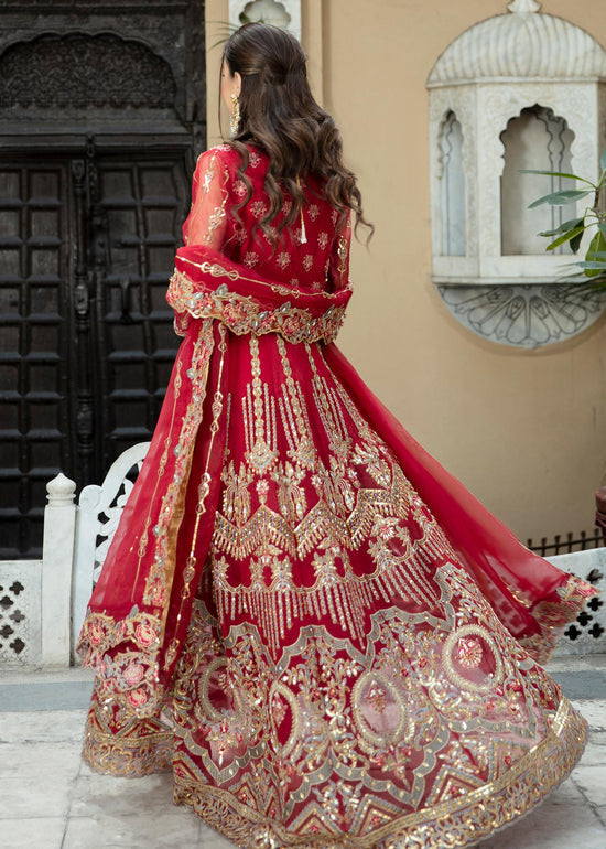 Daud Abbas | Formals Collection | Ruby -  Daud Abbas Formal - Original Designer Dress - House of Maryam