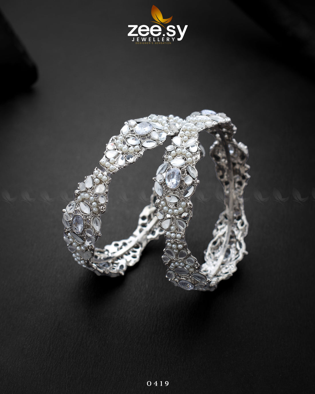 Bangles-0419 -  Zeesy Bangles - Original Designer Dress - House of Maryam