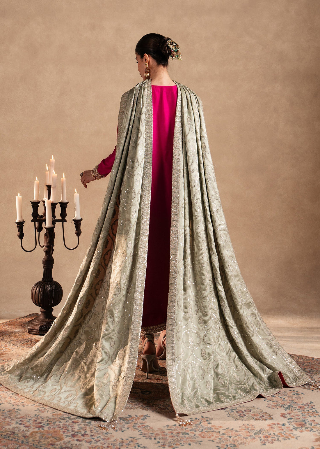 Sadaf Fawad Khan | Nafees Formals 25 | Zafeen -  Sadaf Fawad Khan Ladies Clothes - Original Designer Dress - House of Maryam