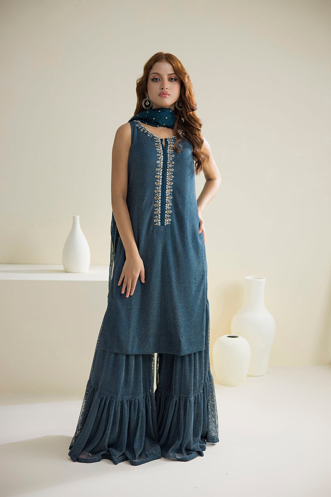 Farhat Jahan | Luxury Pret | Camille -  Farhat Jahan Formal - Original Designer Dress - House of Maryam