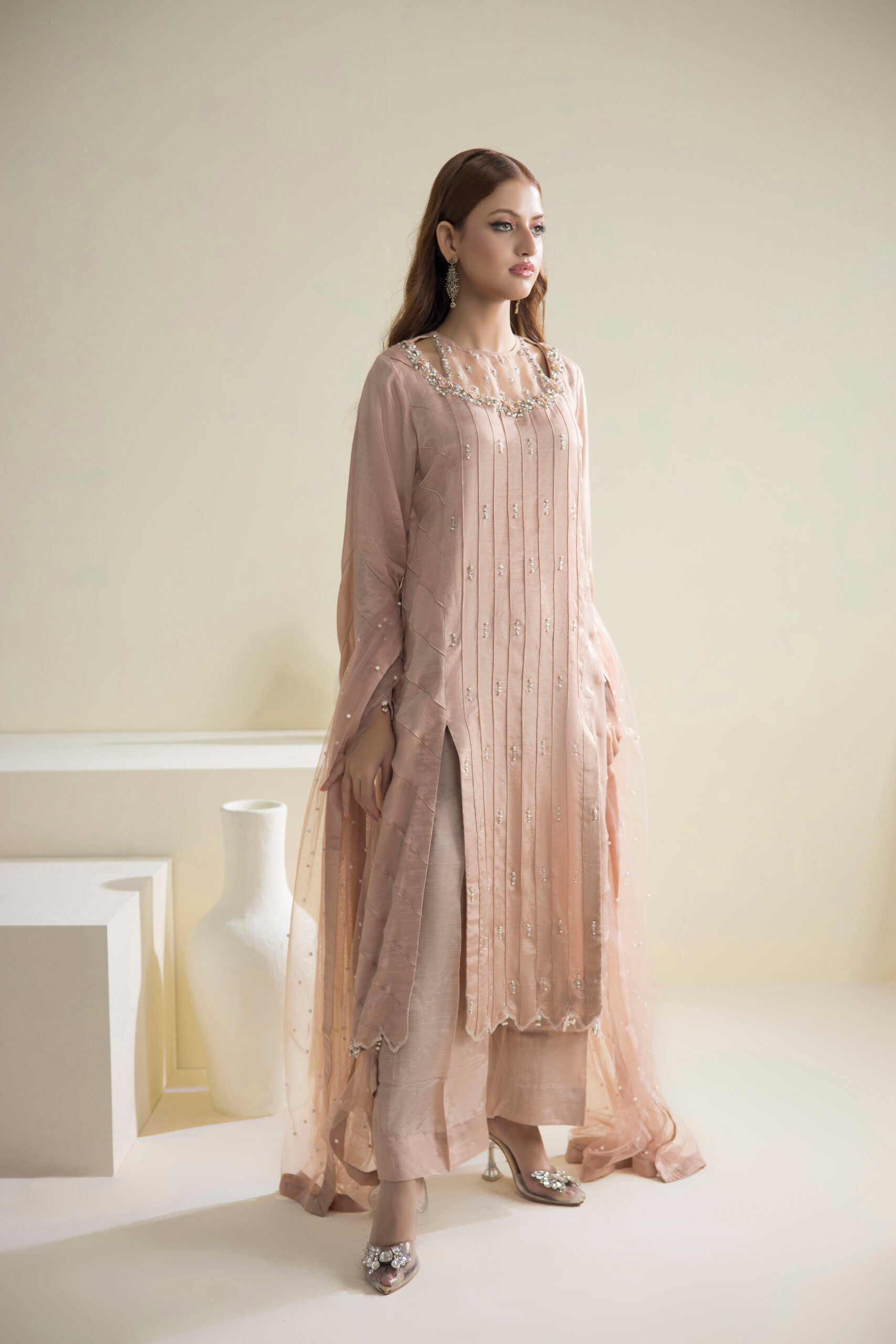 Farhat Jahan | Luxury Pret | Lily -  Farhat Jahan Formal - Original Designer Dress - House of Maryam