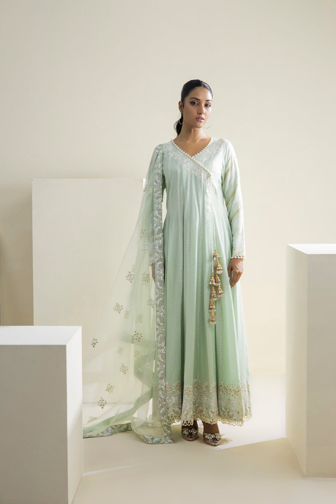 Farhat Jahan | Luxury Pret | Aabroo -  Farhat Jahan Formal - Original Designer Dress - House of Maryam