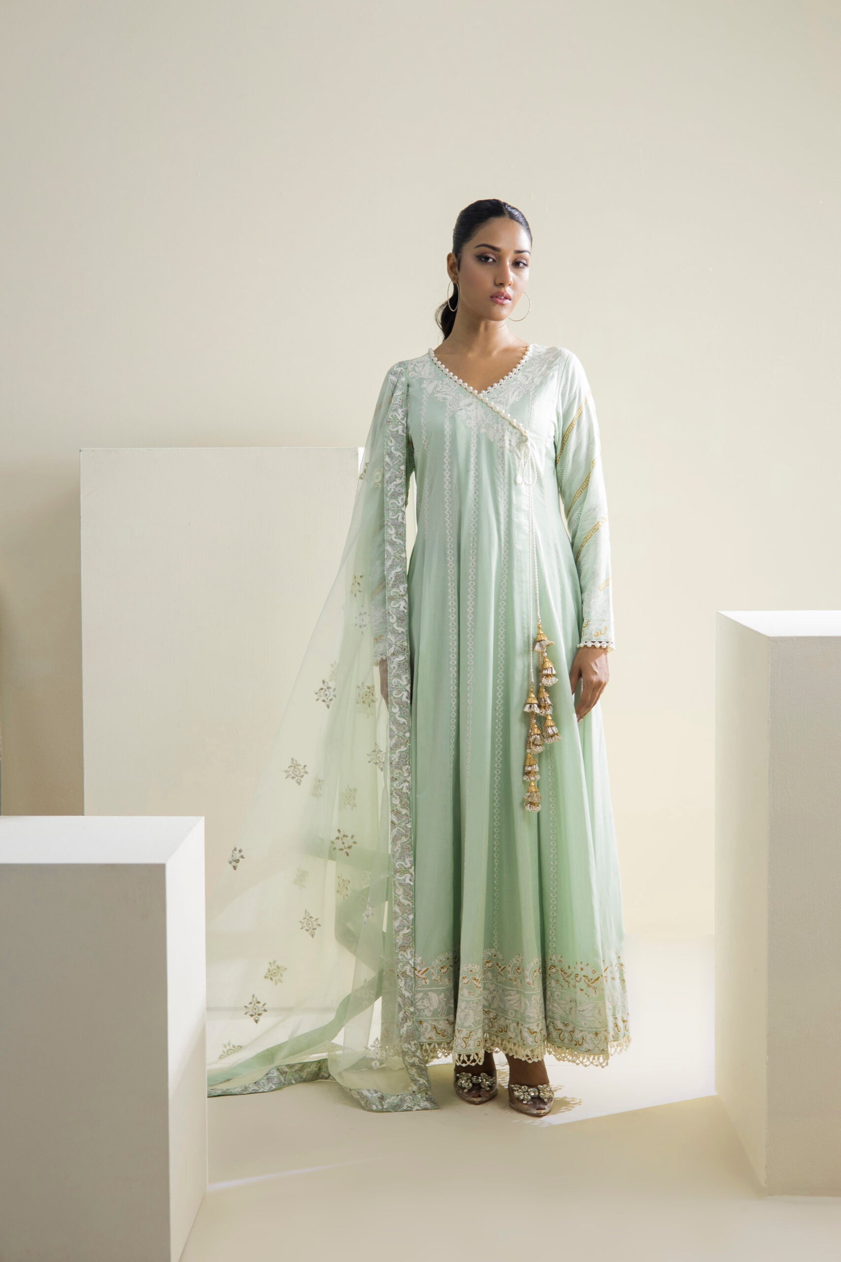 Farhat Jahan | Luxury Pret | Aabroo -  Farhat Jahan Formal - Original Designer Dress - House of Maryam