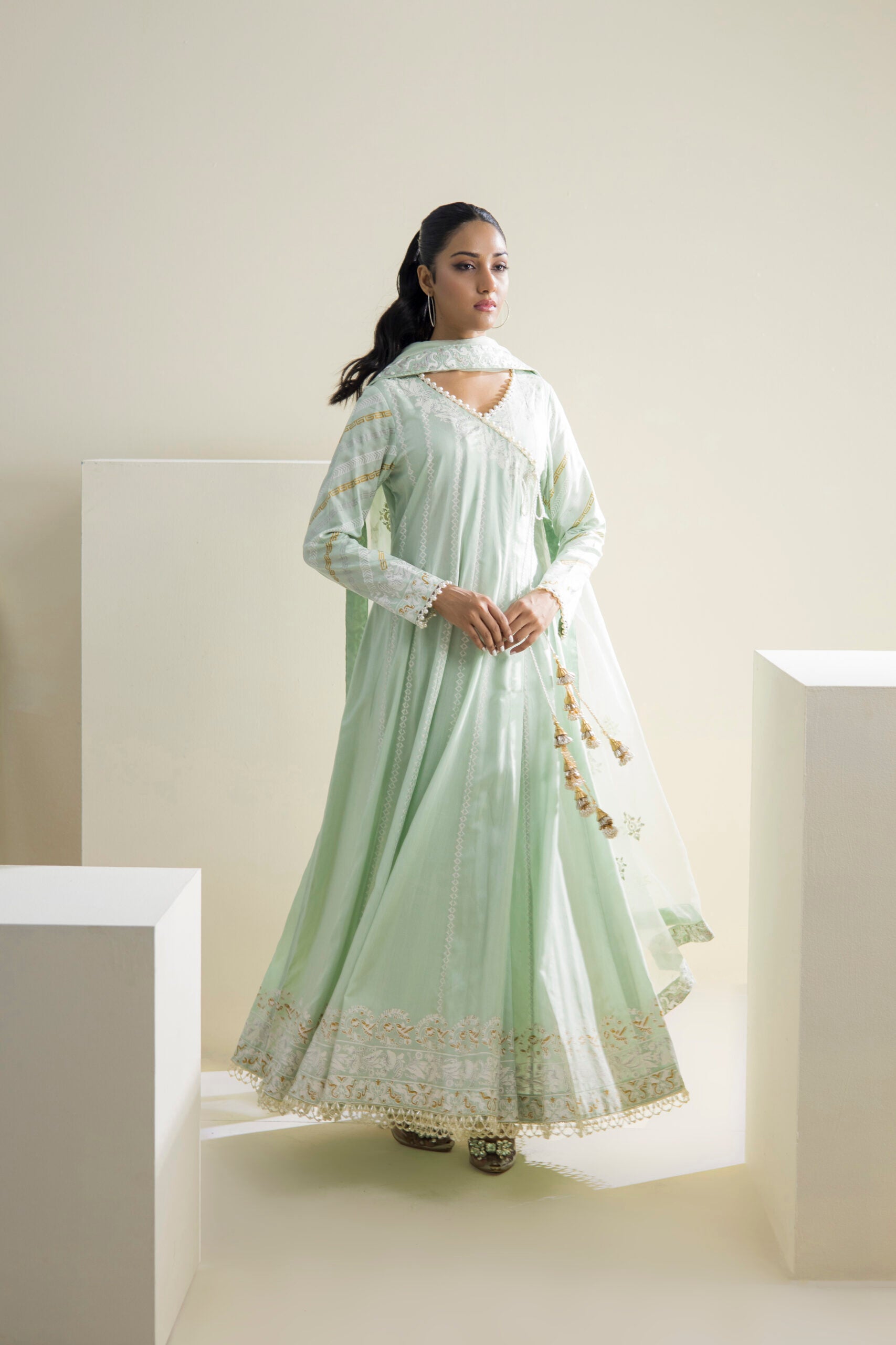 Farhat Jahan | Luxury Pret | Aabroo -  Farhat Jahan Formal - Original Designer Dress - House of Maryam