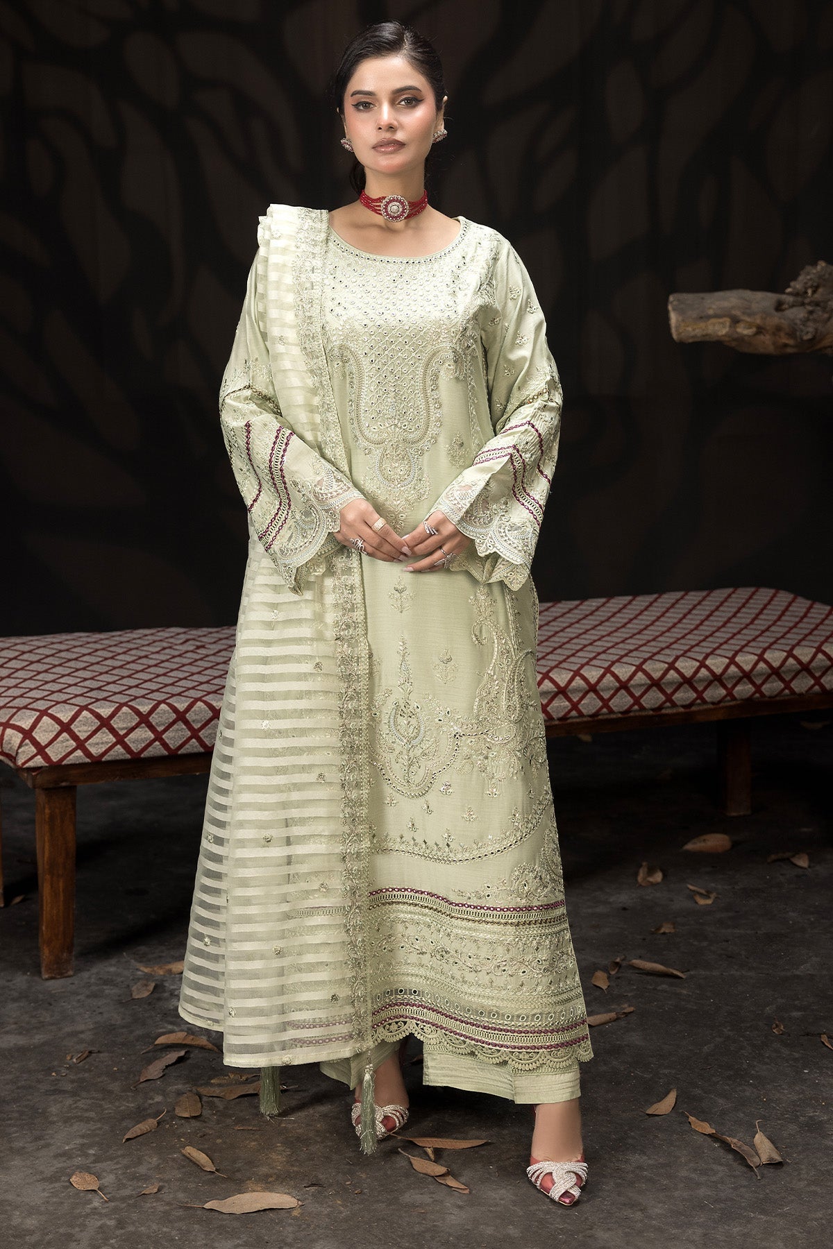 Imrozia Premium | Gulzar e Dil | I.P-103 Hina -  Imrozia Premium Ladies Clothes - Original Designer Dress - House of Maryam
