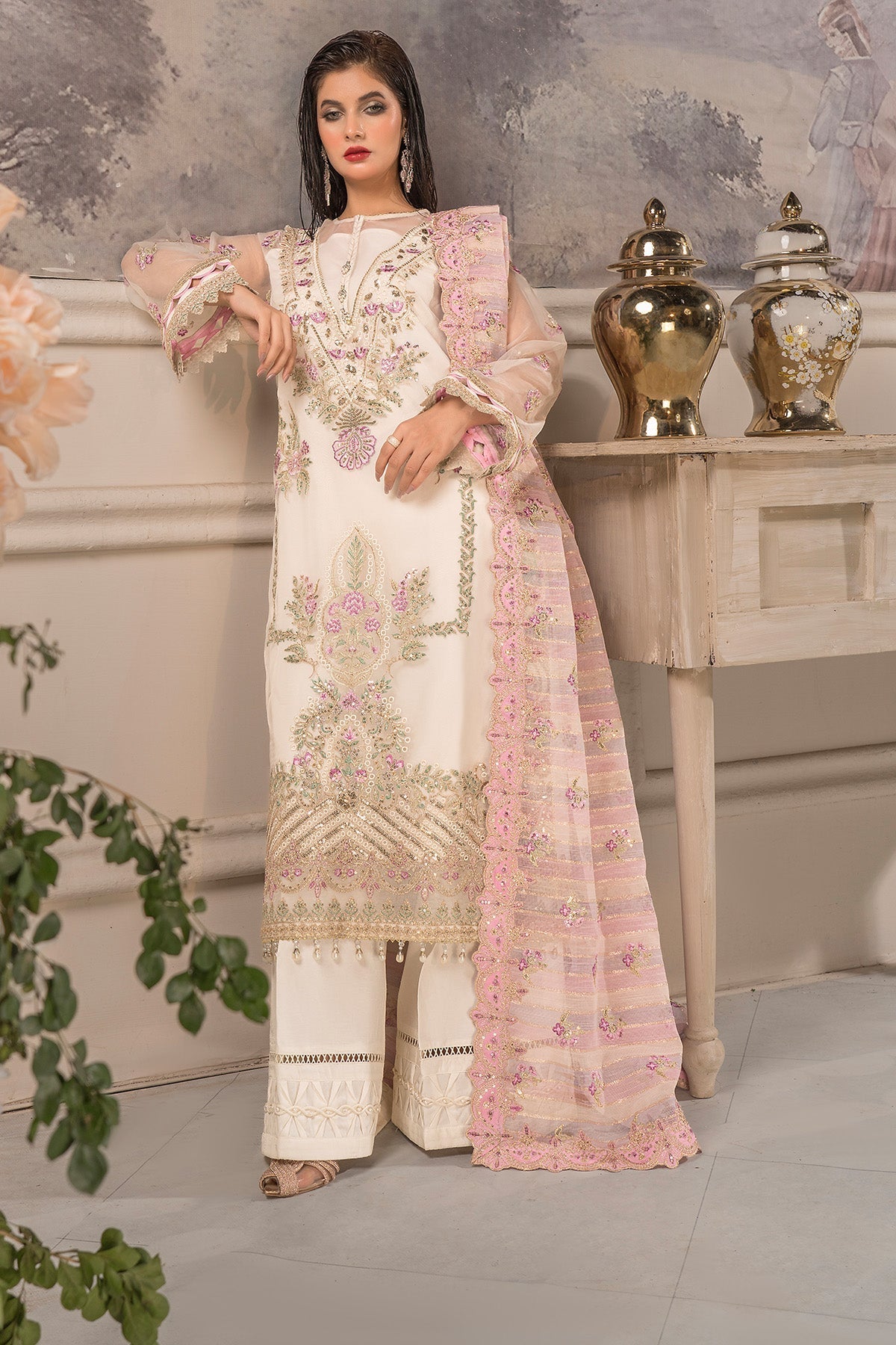 Imrozia Premium | Dilkash Formals | IP-108 Saanjh -  Imrozia Premium Ladies Clothes - Original Designer Dress - House of Maryam