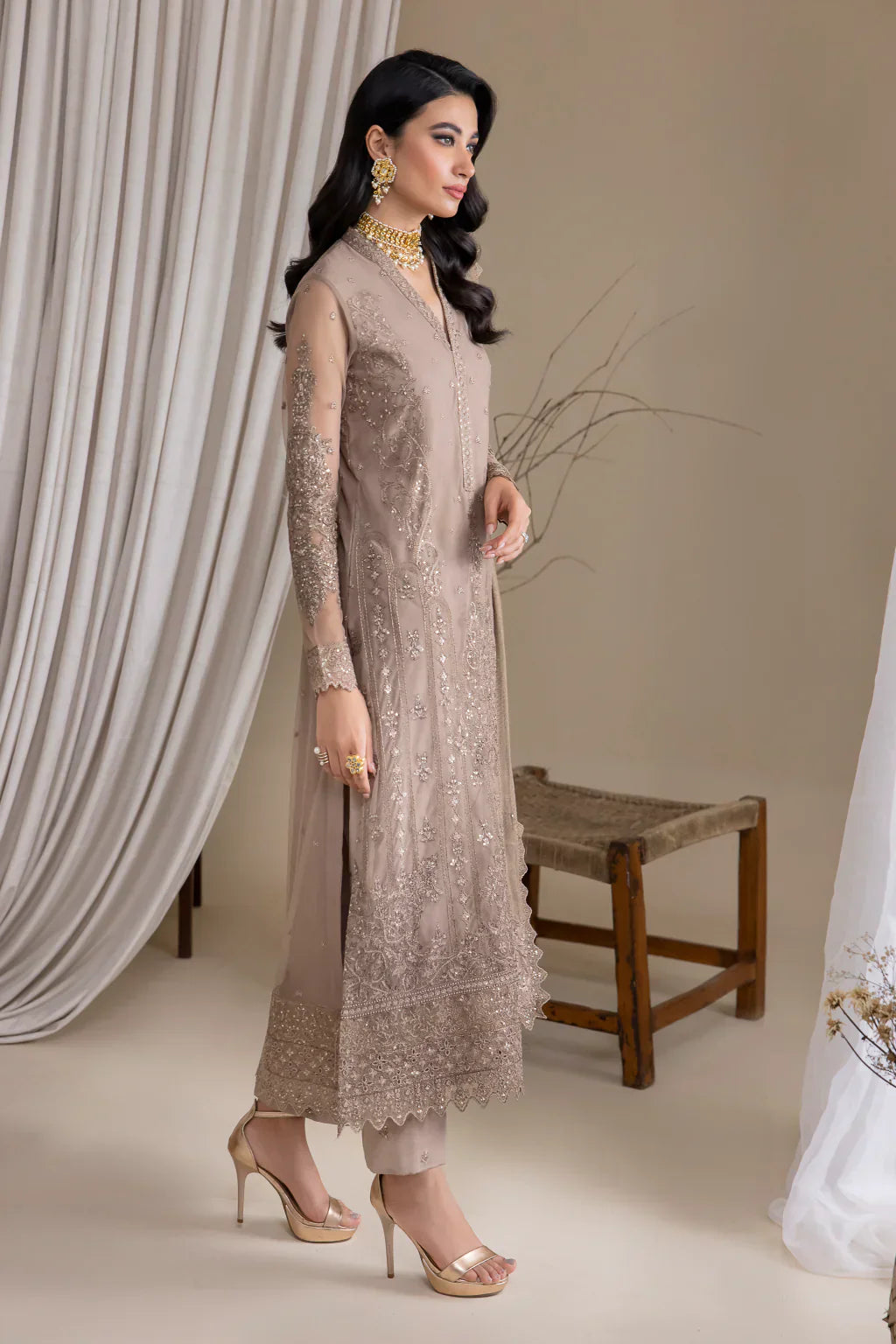 Iznik | Chinnon Chiffon | CC-30 VANESSA -  Iznik Formal - Original Designer Dress - House of Maryam