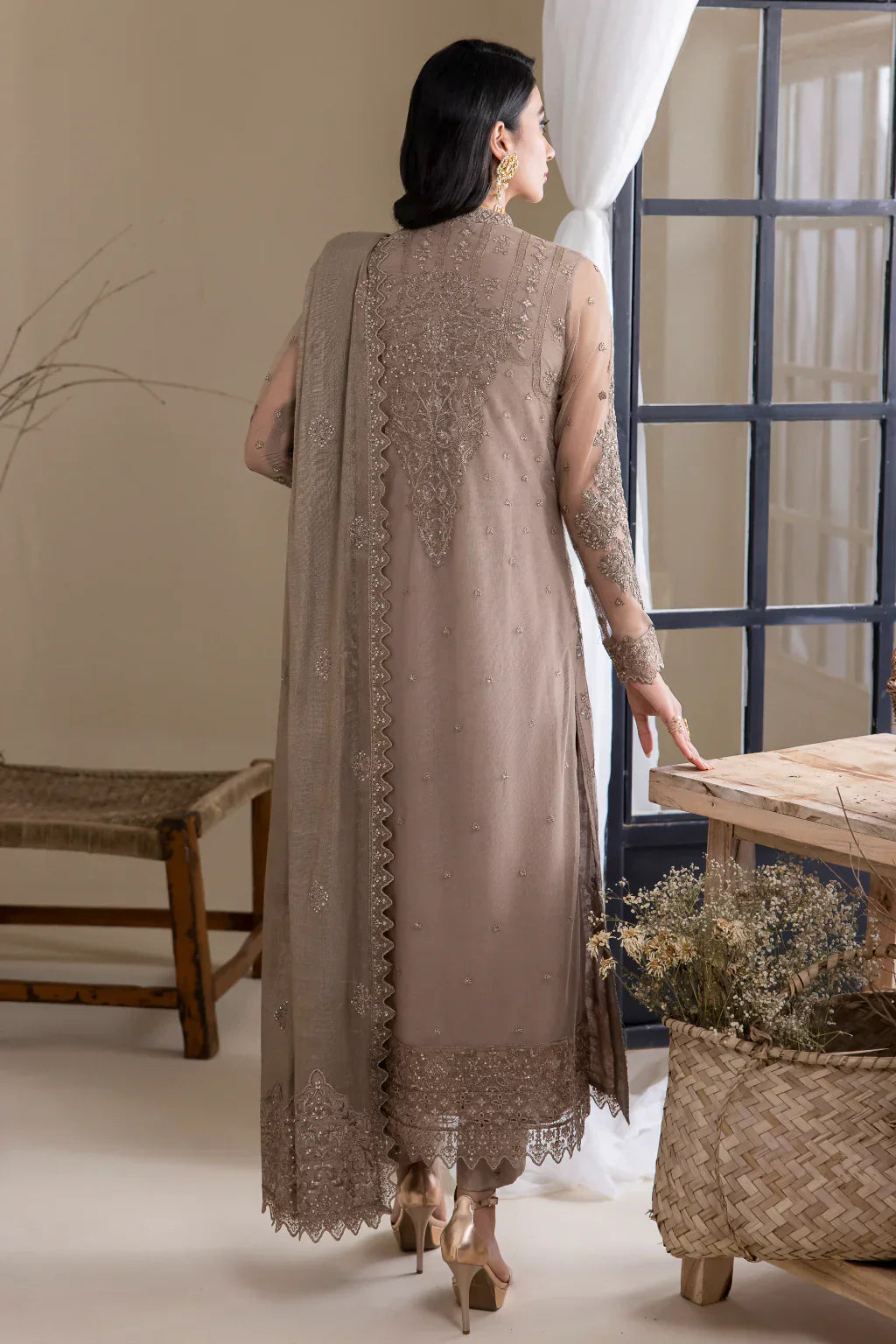 Iznik | Chinnon Chiffon | CC-30 VANESSA -  Iznik Formal - Original Designer Dress - House of Maryam