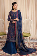 Iznik | Chinnon Chiffon | CC-34 ASHAH -  Iznik Formal - Original Designer Dress - House of Maryam