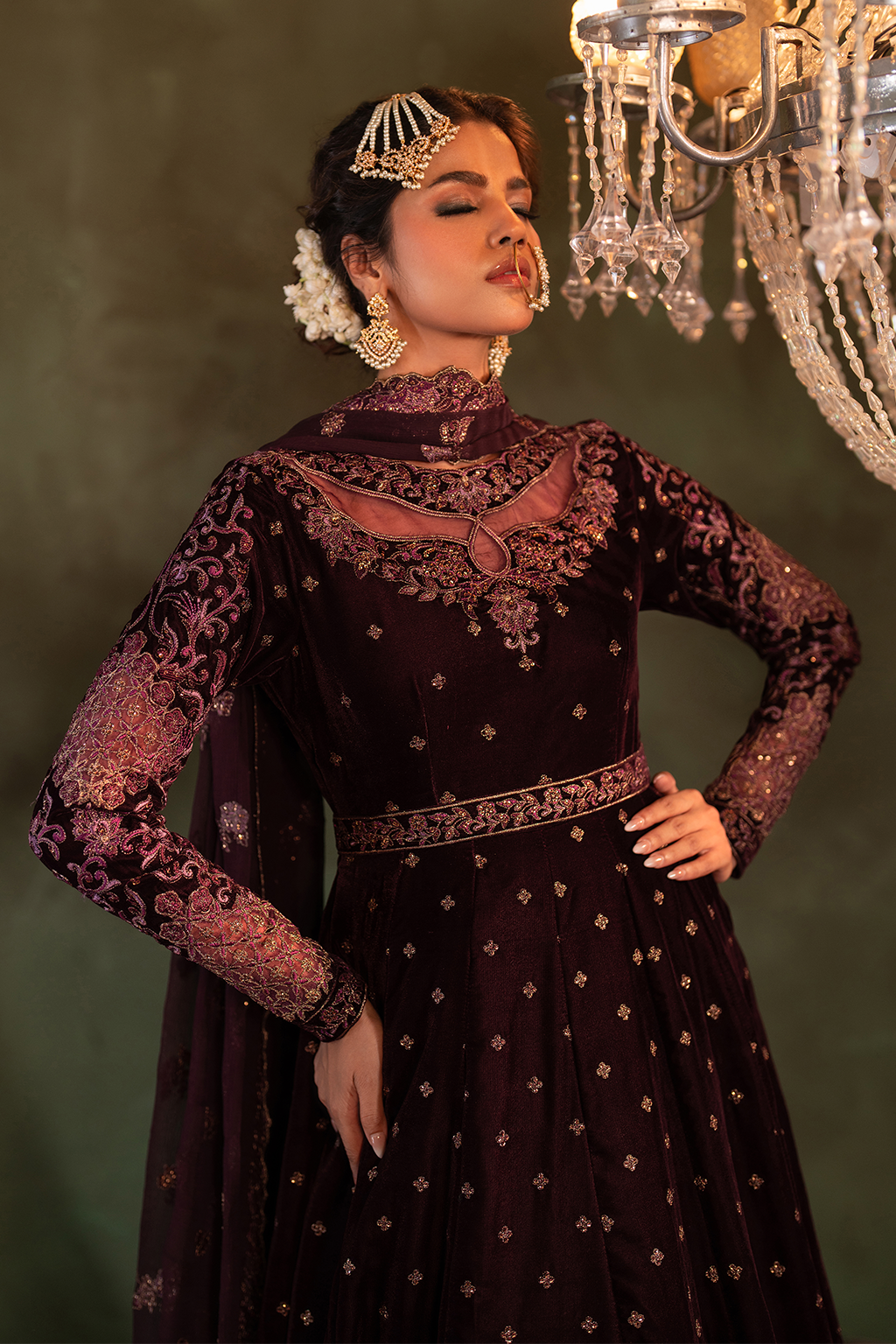 Iznik | Exclusive Velvet | IV-54 -  Iznik Ladies Clothes - Original Designer Dress - House of Maryam
