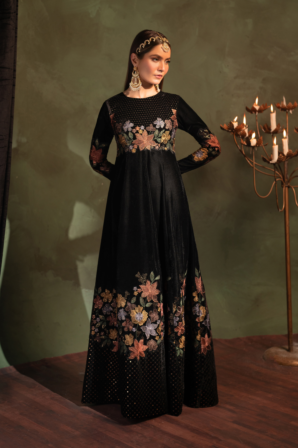 Iznik | Exclusive Velvet | IV-52 -  Iznik Ladies Clothes - Original Designer Dress - House of Maryam