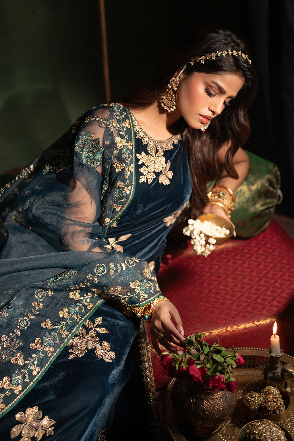 Iznik | Exclusive Velvet | IV-51 -  Iznik Ladies Clothes - Original Designer Dress - House of Maryam