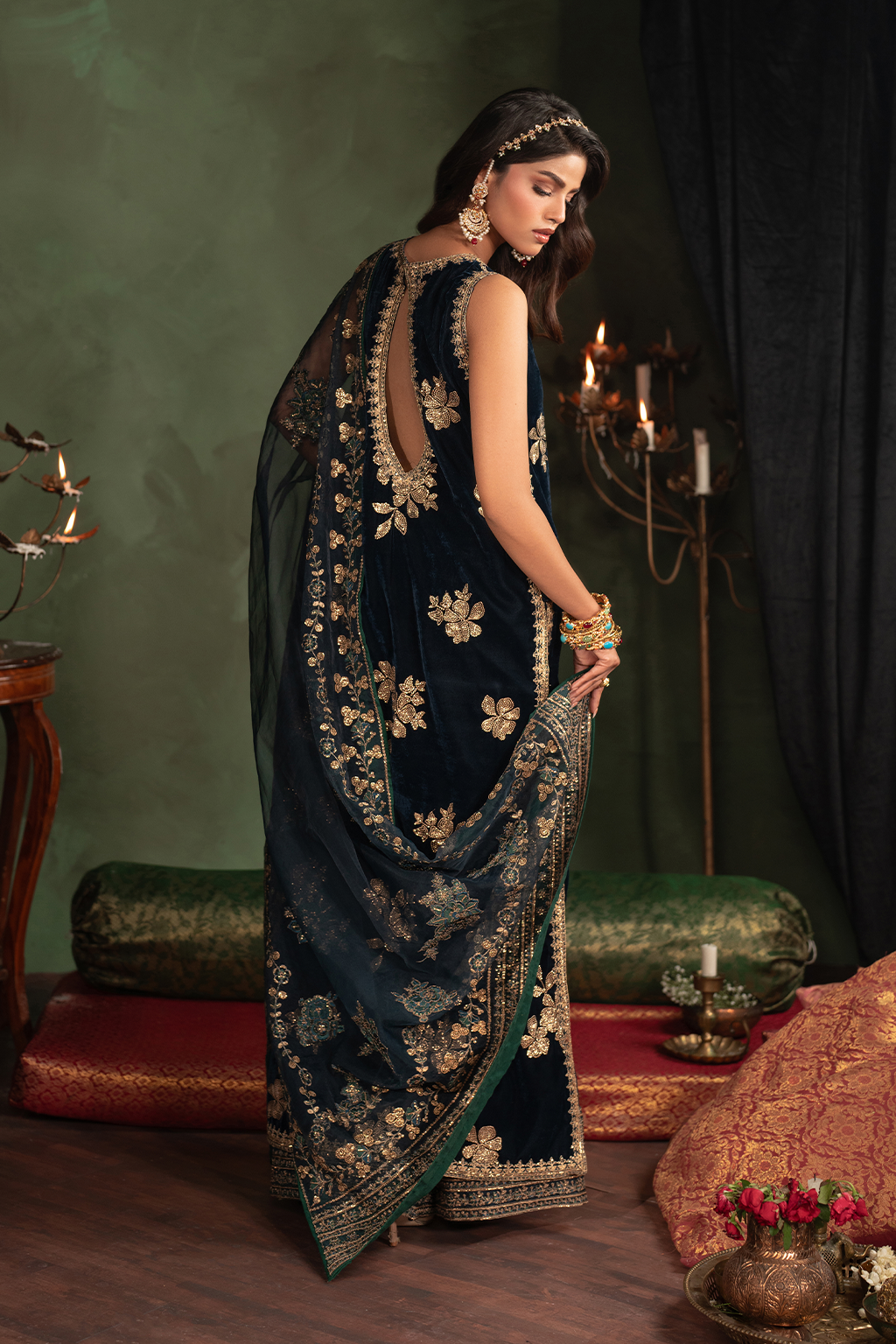 Iznik | Exclusive Velvet | IV-51 -  Iznik Ladies Clothes - Original Designer Dress - House of Maryam