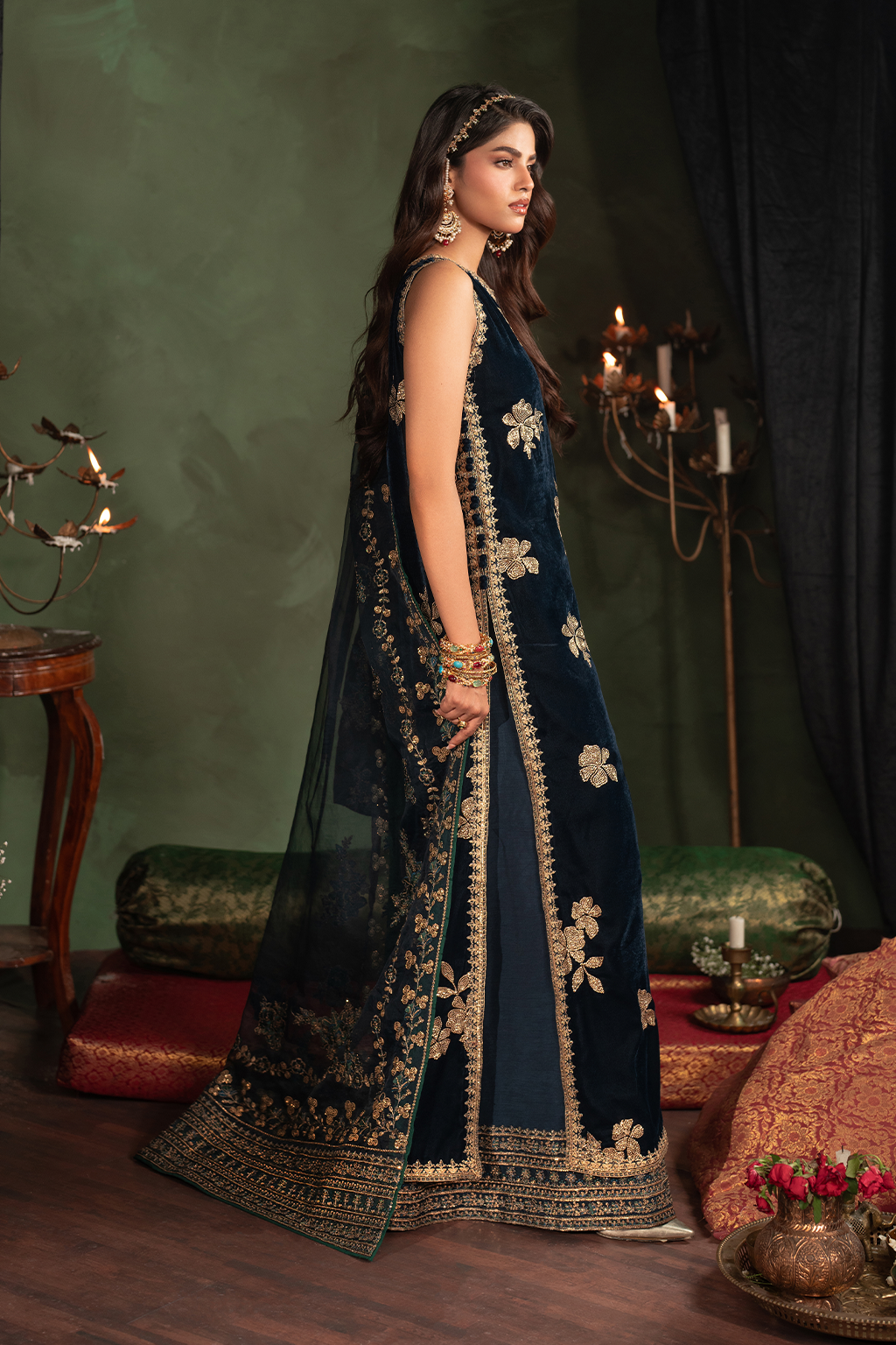 Iznik | Exclusive Velvet | IV-51 -  Iznik Ladies Clothes - Original Designer Dress - House of Maryam