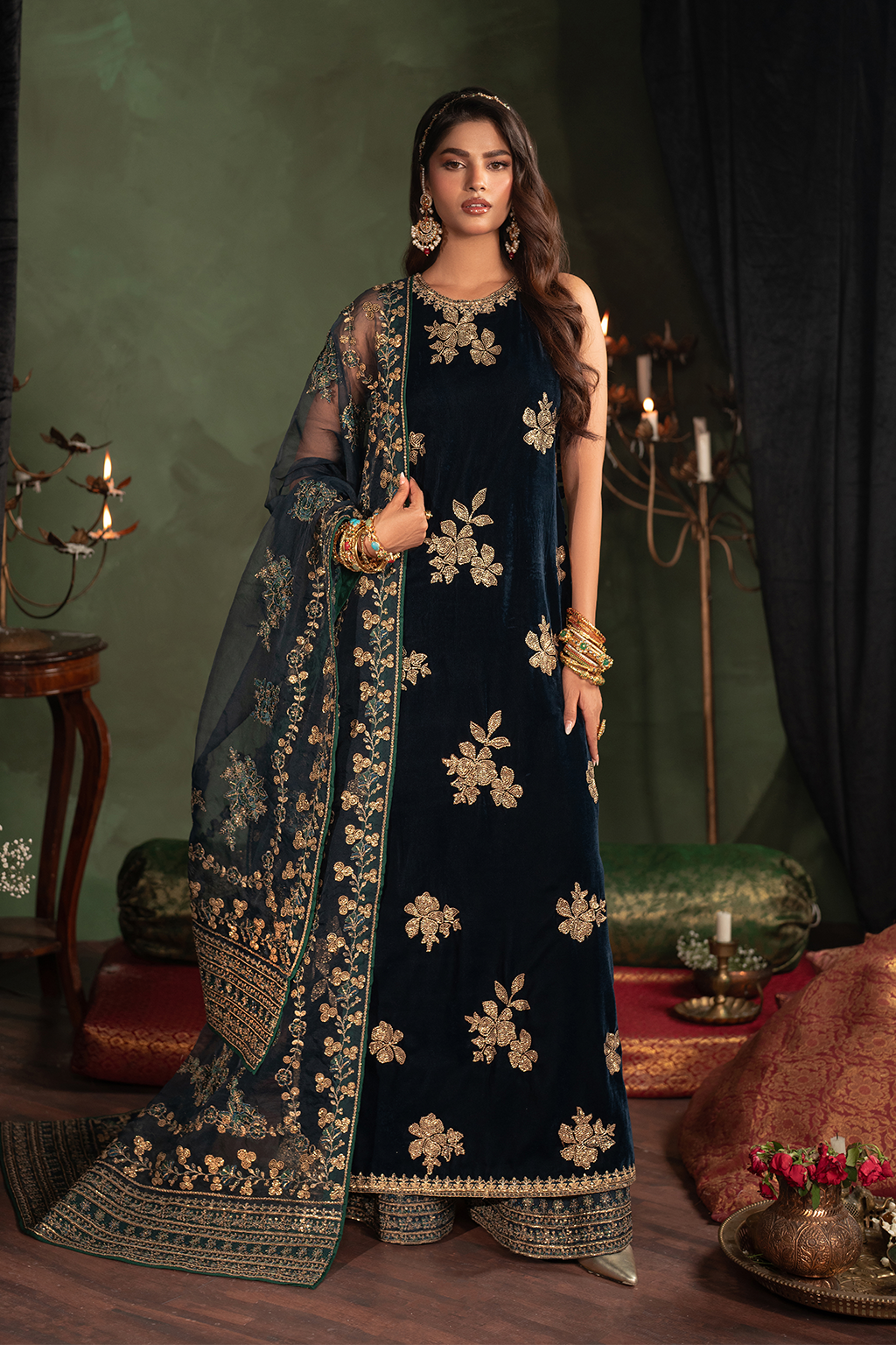 Iznik | Exclusive Velvet | IV-51 -  Iznik Ladies Clothes - Original Designer Dress - House of Maryam