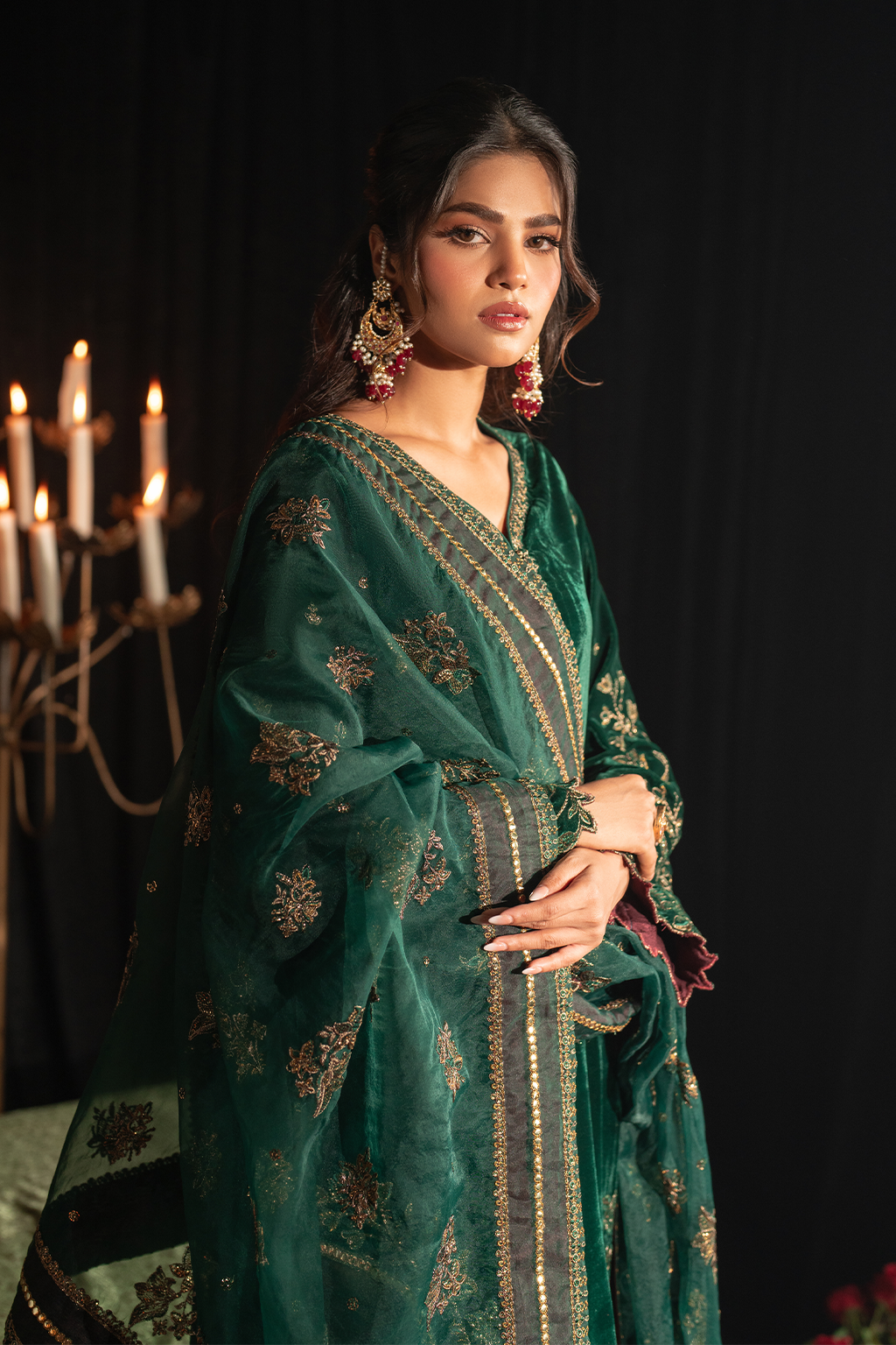 Iznik | Exclusive Velvet | IV-48 -  Iznik Formal - Original Designer Dress - House of Maryam