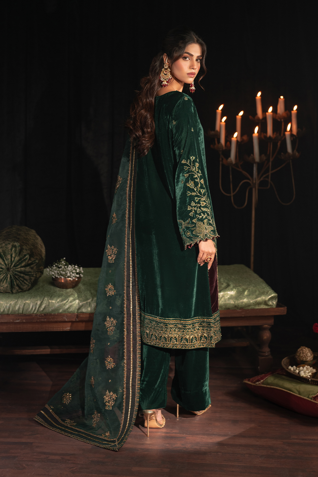 Iznik | Exclusive Velvet | IV-48 -  Iznik Formal - Original Designer Dress - House of Maryam