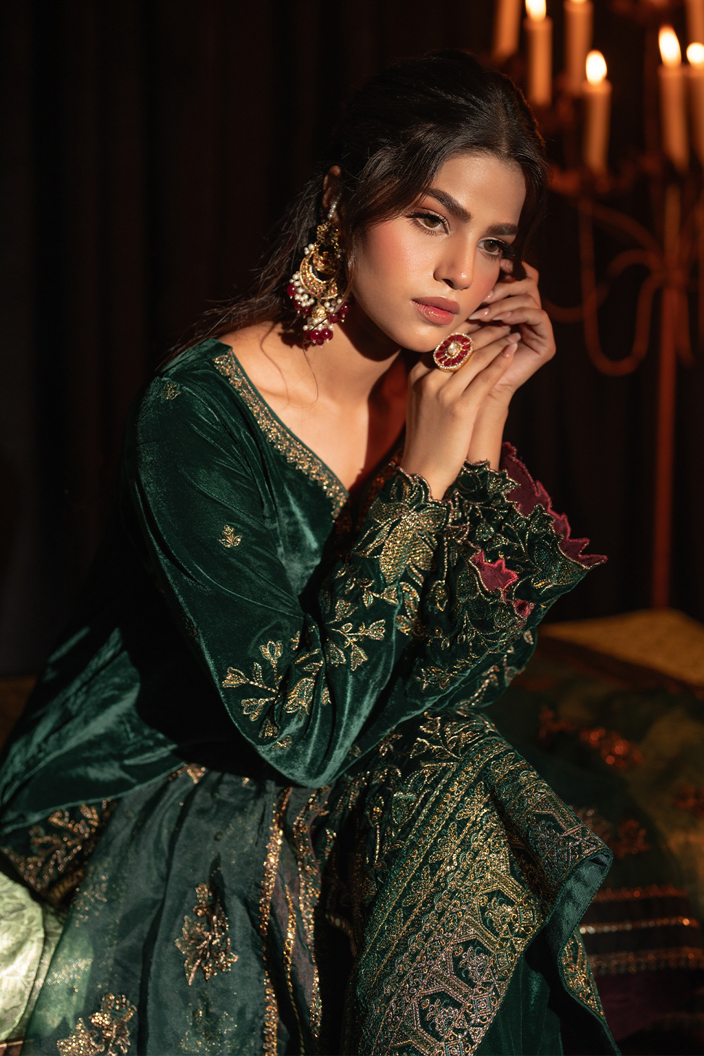 Iznik | Exclusive Velvet | IV-48 -  Iznik Formal - Original Designer Dress - House of Maryam