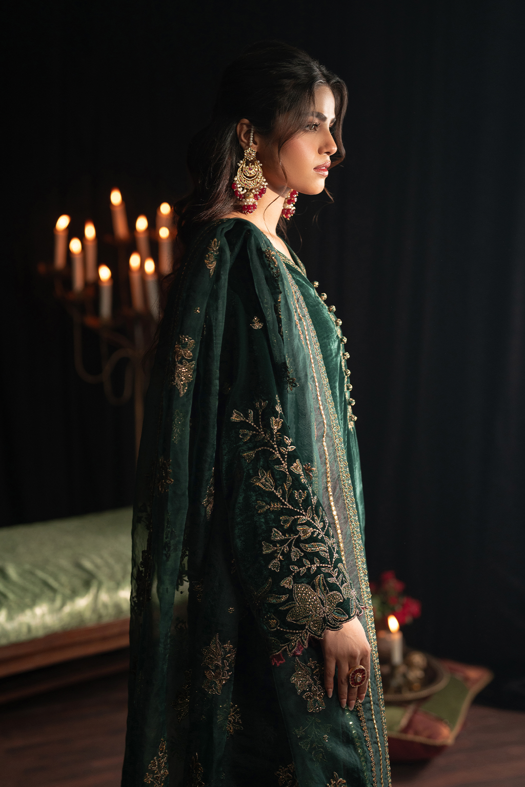 Iznik | Exclusive Velvet | IV-48 -  Iznik Formal - Original Designer Dress - House of Maryam