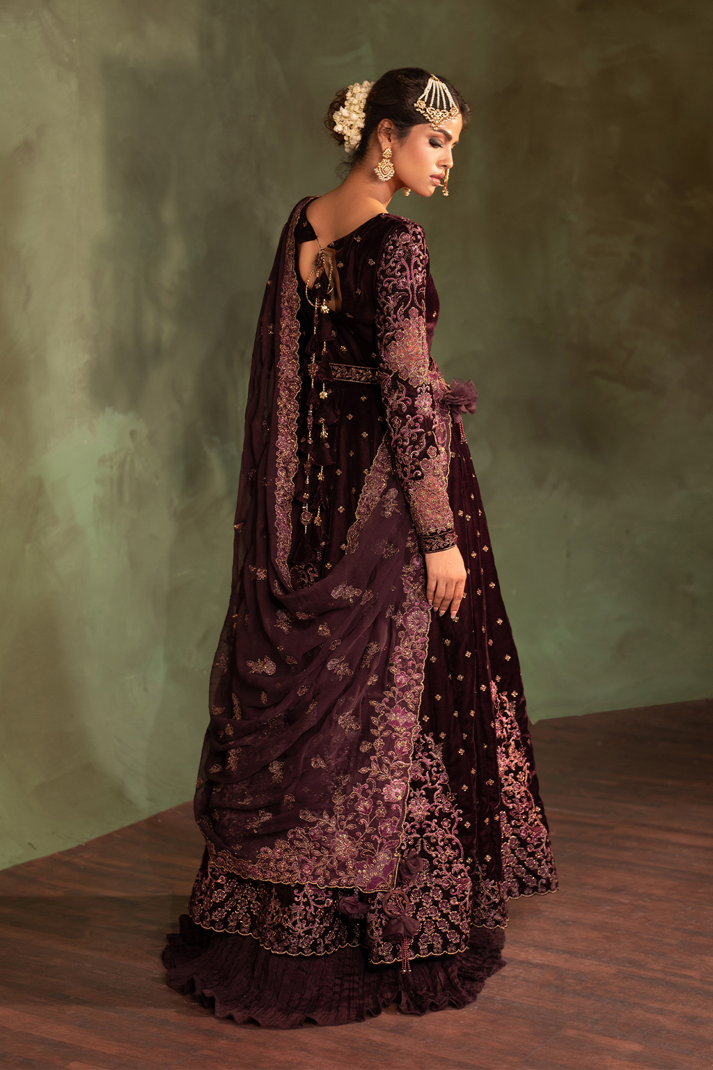 Iznik | Exclusive Velvet | IV-54 -  Iznik Ladies Clothes - Original Designer Dress - House of Maryam