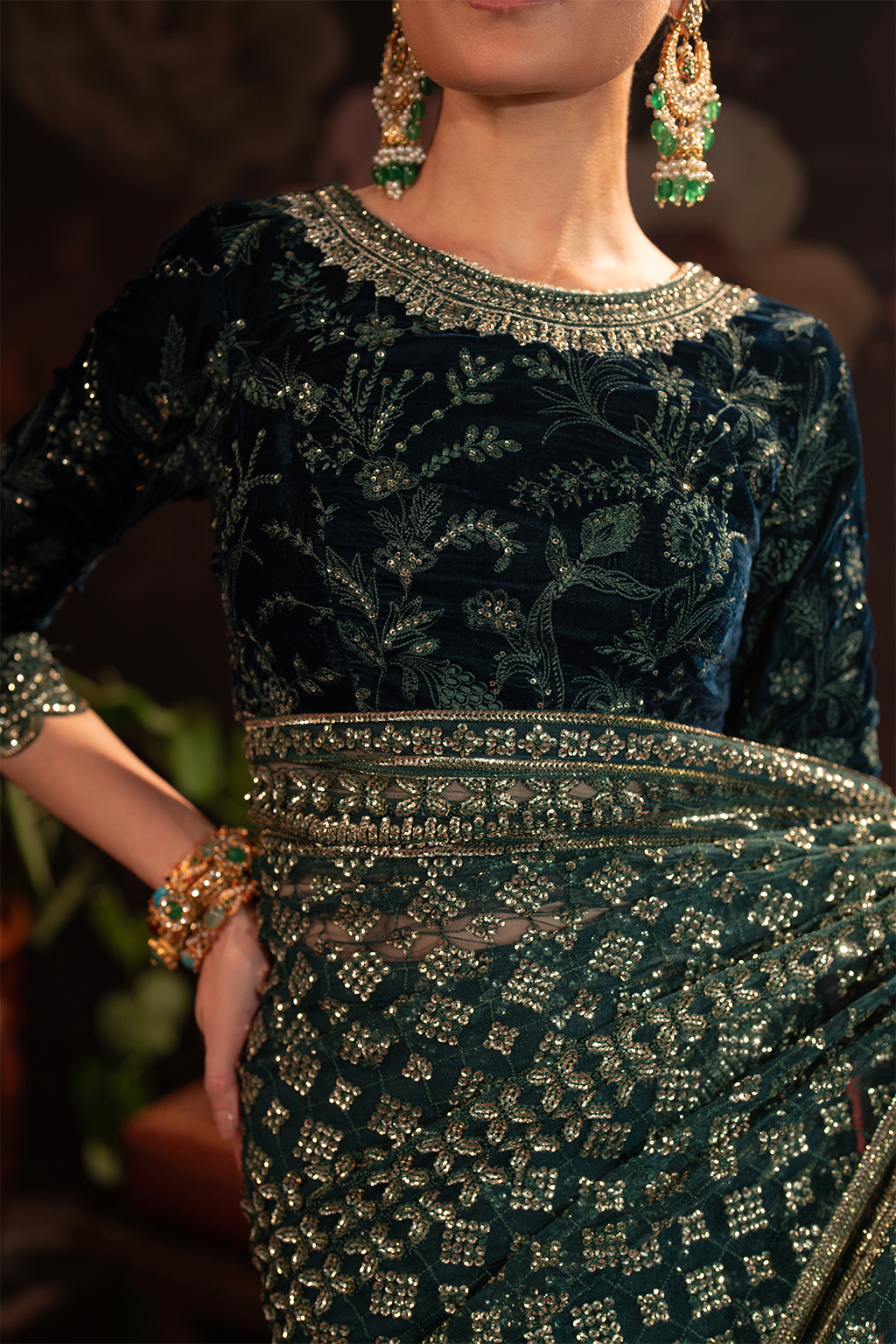 Iznik | Exclusive Velvet | IV-46 -  Iznik Ladies Clothes - Original Designer Dress - House of Maryam