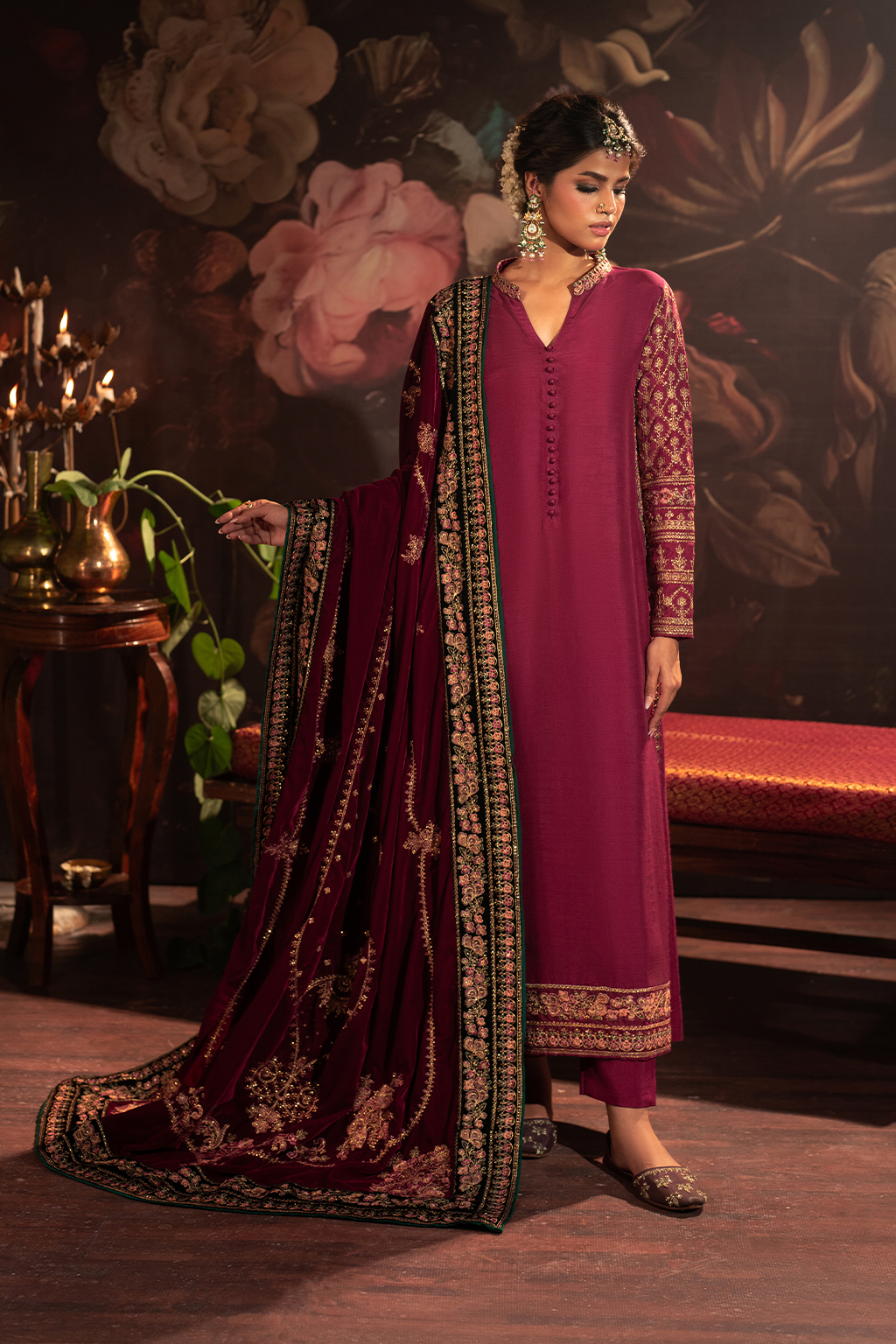 Iznik | Exclusive Velvet | IV-42 -  Iznik Ladies Clothes - Original Designer Dress - House of Maryam