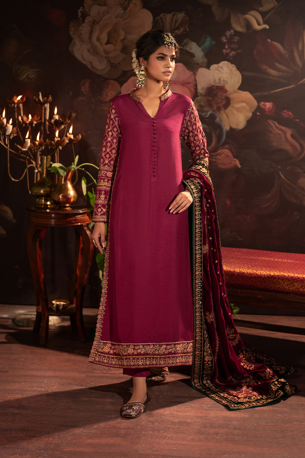 Iznik | Exclusive Velvet | IV-42 -  Iznik Ladies Clothes - Original Designer Dress - House of Maryam