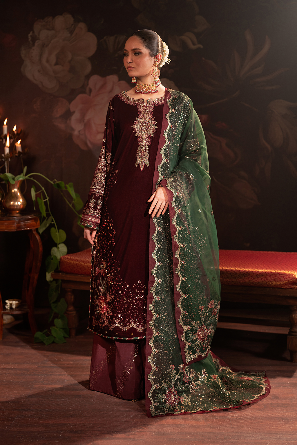 Iznik | Exclusive Velvet | IV-39 -  Iznik Ladies Clothes - Original Designer Dress - House of Maryam
