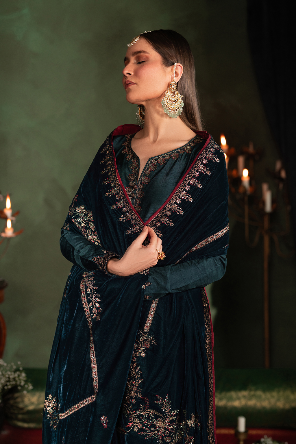 Iznik | Exclusive Velvet | IV-50 -  Iznik Ladies Clothes - Original Designer Dress - House of Maryam