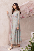 Iznik | Dahlia Embroidered Lawn | DL-10 -  Iznik Luxury - Original Designer Dress - House of Maryam