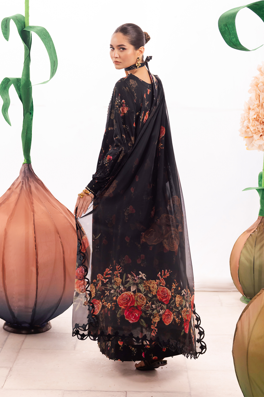 Iznik | Dahlia Embroidered Lawn | DL-08 -  Iznik Luxury - Original Designer Dress - House of Maryam