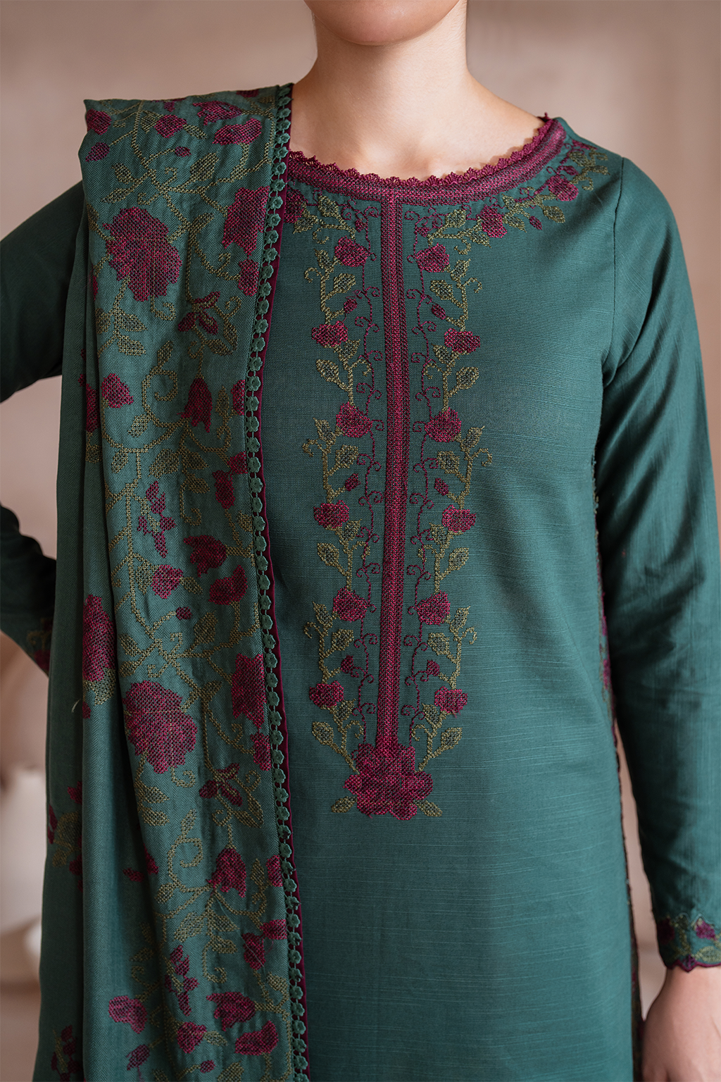 Iznik | Exclusive Winter | UE-370 -  Iznik Ladies Clothes - Original Designer Dress - House of Maryam