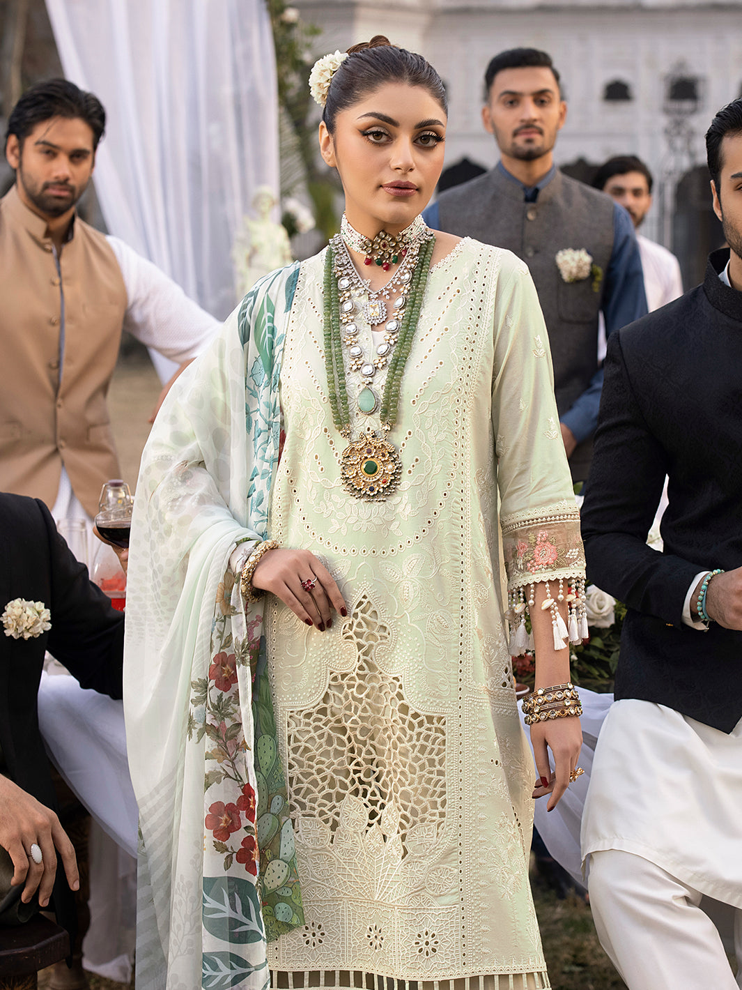 Mahnur | Mahrukh Luxury Lawn 24 | LILLY -  Mahnur Luxury - Original Designer Dress - House of Maryam