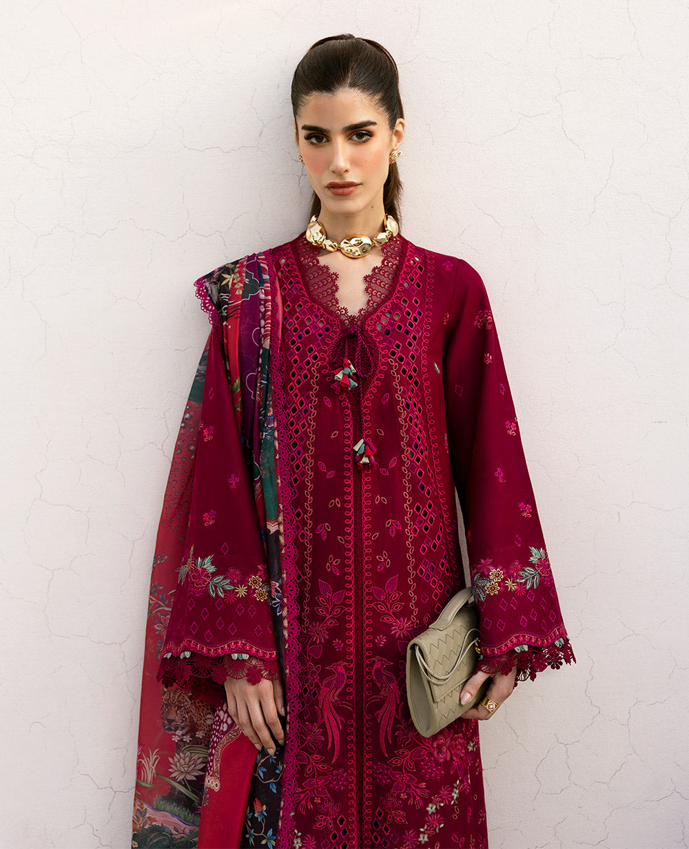 Republic Womenswear | Embroidered Pret | M-153 -  Republic Womenswear Ladies Clothes - Original Designer Dress - House of Maryam