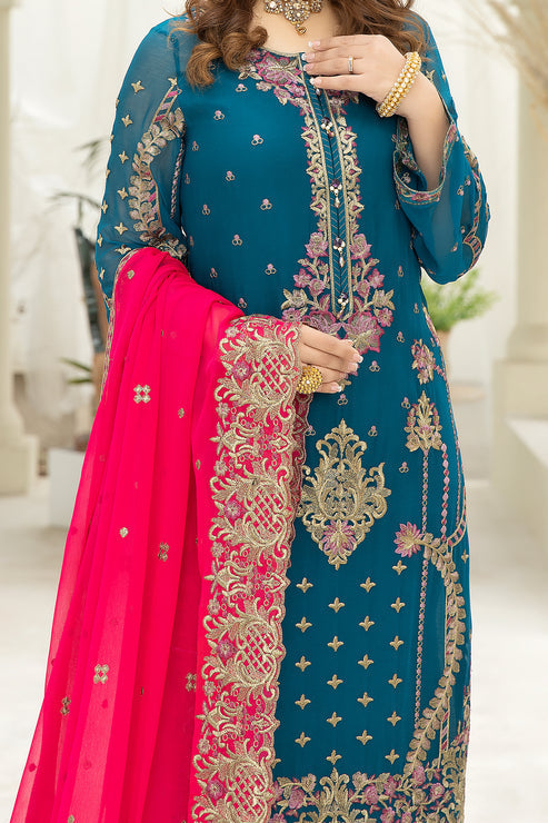 Imrozia Premium | Esta Bonita | M-17 Veridian Jade -  Imrozia Premium Formal - Original Designer Dress - House of Maryam