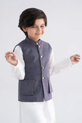 Maria B | Boys | Waistcoast - MBK-WC25-01 (Labradorite) -  Maria B Kidswear Waistcoats - Original Designer Dress - House of Maryam