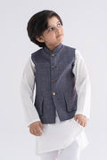 Maria B | Boys | Waistcoast - MBK-WC25-01 (Labradorite) -  Maria B Kidswear Waistcoats - Original Designer Dress - House of Maryam