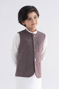Maria B | Boys | Waistcoast - MBK-WC25-04 (Ajate) -  Maria B Kidswear Waistcoats - Original Designer Dress - House of Maryam