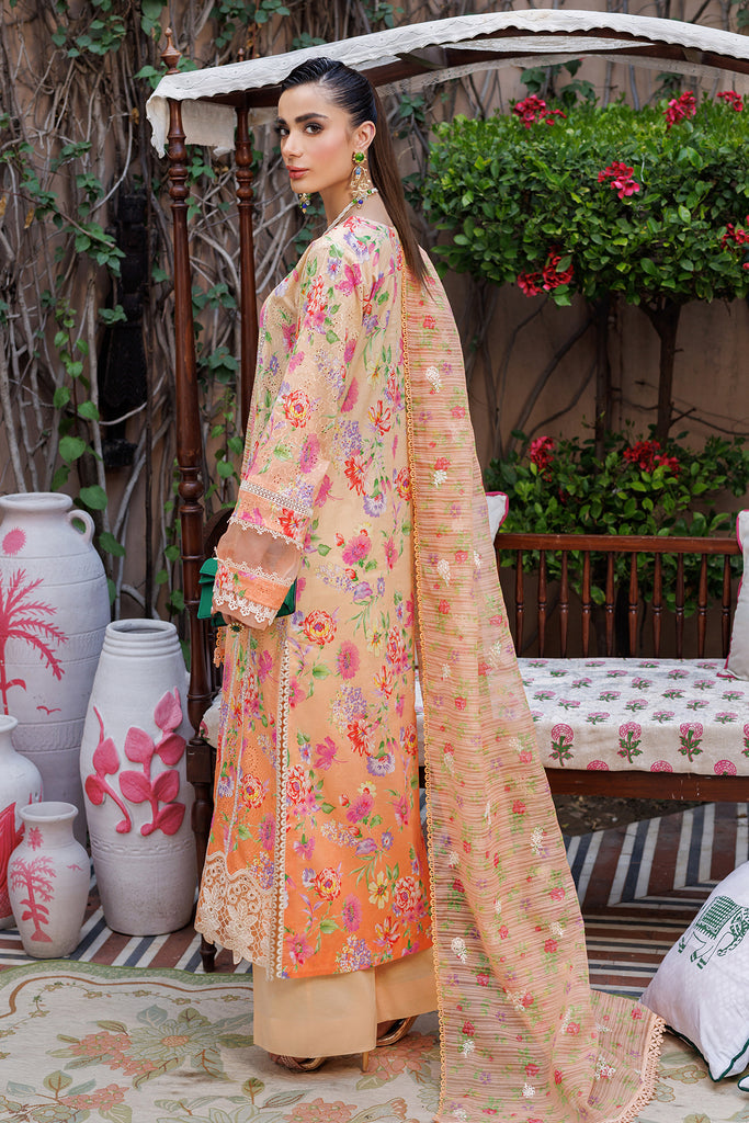 Rajbari | Exclusive Printkari 2024 | 6-A -  Rajbari Casuals - Original Designer Dress - House of Maryam